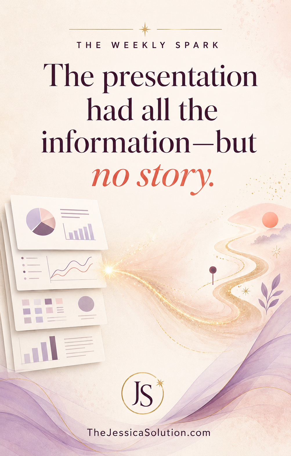 Weekly Spark about presentations and storytelling
